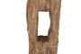 DKD Home Decor Decoración de Madera con Soporte Natural