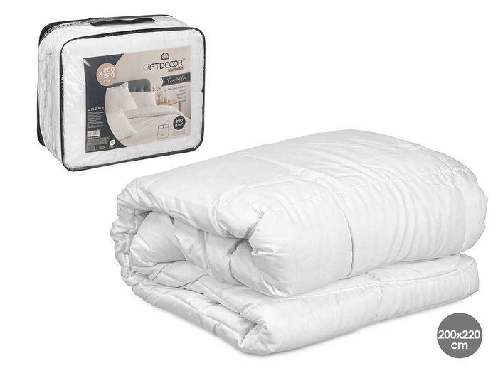 Giftdecor Relleno Nordico 200 x 220 cm Blanco Poliester (Set de 3) Giftdecor Relleno Nordico 200 x 220 cm Blanco Poliester (Set de 3)