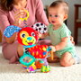 Playgro Penny Puppy Cachorrita de Actividades con Sonajero, Texturas y Clip en C para Bebé
