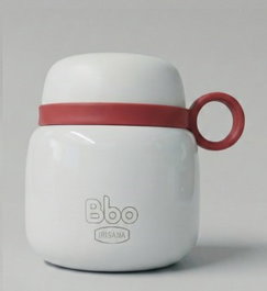 IRISANA Termo para alimentos Bbo Irisana de acero inoxidable 316 blanco