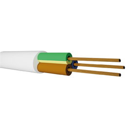RCT Rollo de Manguera 50M 3x1.5mm Blanco