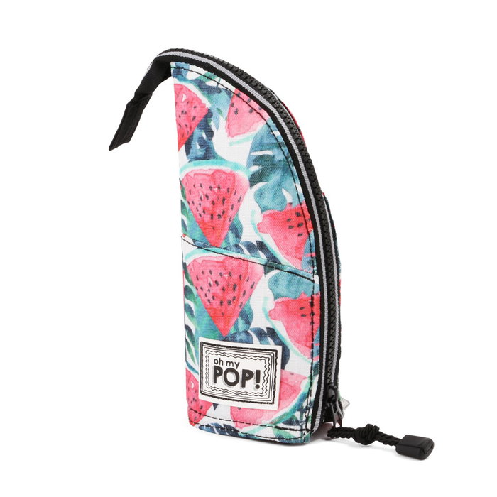 Estuche Portatodo Vertical Watermelon Oh My Pop Rojo