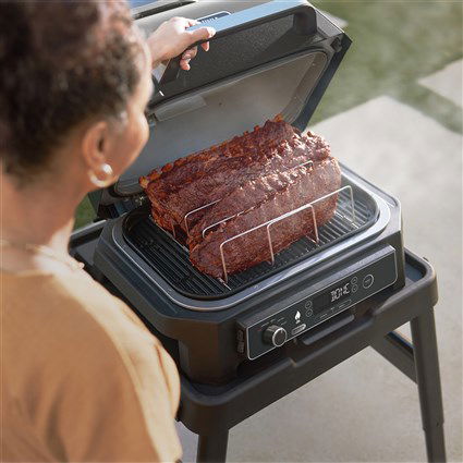 Ninja OG850EU/901EU Rejilla para Barbacoa Woodfire, Cocina y Ahuma Uniformemente