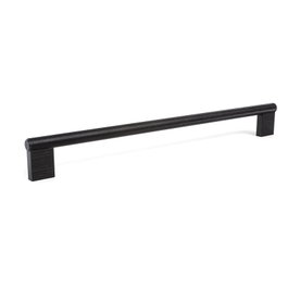 VIEFE Tirador de mueble GRAF MINI Negro Cepillado 256mm