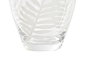 DKD Home Decor Jarrón Tropical Transparente Blanco 10x10x15 cm (12 Unidades)