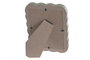 DKD Home Decor Set de 6 Marcos de Fotos 10x15 MDF Beige y Verde