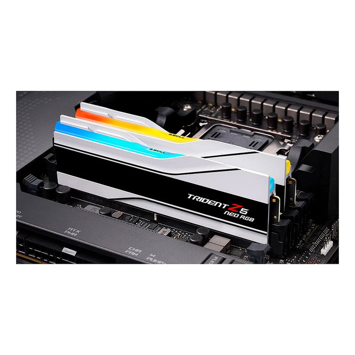 G.Skill F5-6000J3036G32GX2-TZ5NRW Trident Z Neo 64GB (2x32GB) DDR5 RAM 6000MHz CL30 XMP 3.0 AMD EXPO G.Skill F5-6000J3036G32GX2-TZ5NRW Trident Z Neo 64GB (2x32GB) DDR5 RAM 6000MHz CL30 XMP 3.0 AMD EXPO