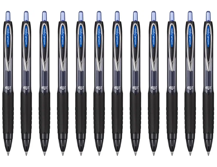 Uniball Bolígrafo Signo 207E Retráctil Azul 0,7 mm Uniball Bolígrafo Signo 207E Retráctil Azul 0,7 mm