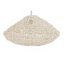 DKD Home Decor Lámpara de Techo de Fibra Trenzada Cruda 65x65x35 cm