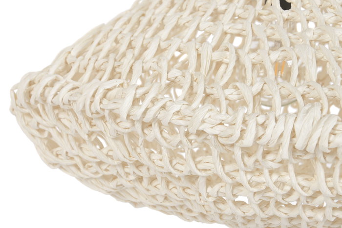 DKD Home Decor Lámpara de Techo Urban Crudo 65 x 35 x 65 cm