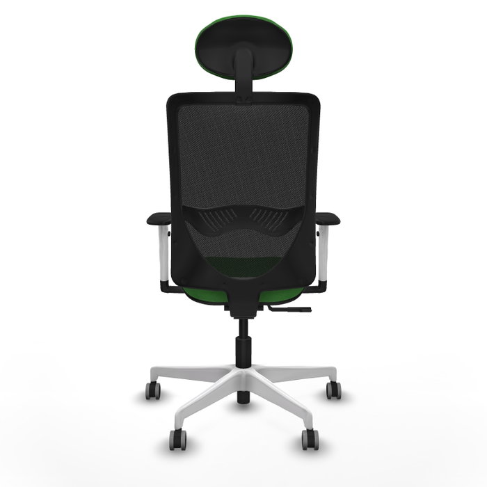 PIQUERAS Y CRESPO Silla de oficina Zulema Verde y Negro con Mecanismo Sincro PIQUERAS Y CRESPO Silla de oficina Zulema Verde y Negro con Mecanismo Sincro