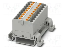 PHOENIX CONTACT PTFIX 18X4-NS35A GY Conector de carril gris