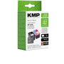 KMP Multipack de tinta 1741,4005 compatible con HP 62XL