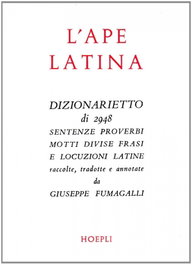 L'ape latina, Giuseppe Fumagalli - ULRICO HOEPLI