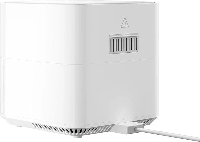 Xiaomi BHR8238EU Freidora de Aire Caliente 5.5L 1600W, Independiente con Pantalla Digital, Función Freír/Hornear/Mantener Caliente, Tazón Extraíble, Blanca