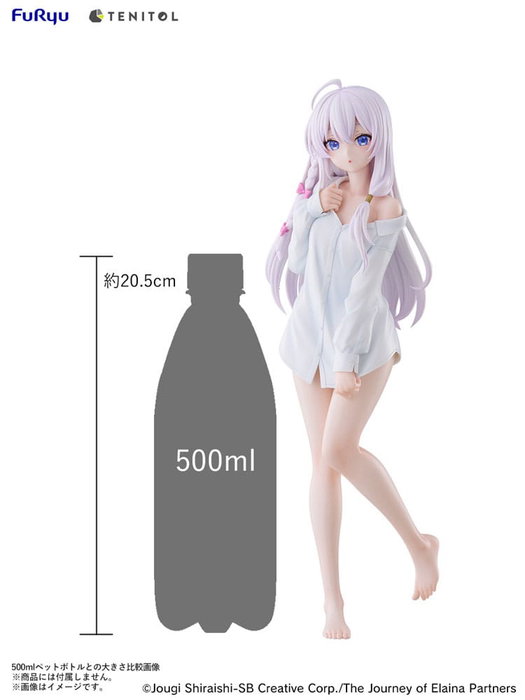 Wandering Witch: The Journey of Elaina Estatua PVC Tenitol Tall Elania Shirt Ver. 30 cm Wandering Witch: The Journey of Elaina Estatua PVC Tenitol Tall Elania Shirt Ver. 30 cm