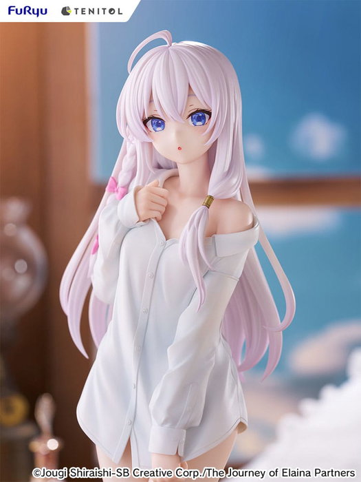 Wandering Witch: The Journey of Elaina Estatua PVC Tenitol Tall Elania Shirt Ver. 30 cm Wandering Witch: The Journey of Elaina Estatua PVC Tenitol Tall Elania Shirt Ver. 30 cm