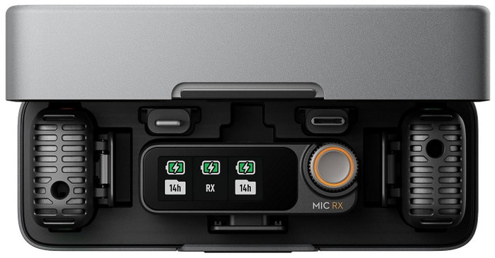 DJI Mic 2 - 2 transmisores + 1 receptor inalámbrico con reducción de ruido