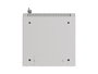 Lanberg Armario Rack de Pared 10'' 9U 300x300 Gris con Puerta de Vidrio