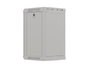 Lanberg Armario Rack de Pared 10'' 9U 300x300 Gris con Puerta de Vidrio