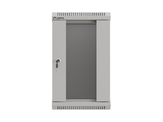 Lanberg Armario Rack de Pared 10'' 9U 300x300 Gris con Puerta de Vidrio Lanberg Armario Rack de Pared 10'' 9U 300x300 Gris con Puerta de Vidrio
