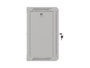Lanberg Armario Rack de Pared 10'' 9U 300x300 Gris con Puerta de Vidrio