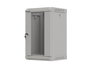 Lanberg Armario Rack de Pared 10'' 9U 300x300 Gris con Puerta de Vidrio