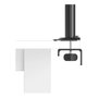Hama 00220901 Soporte para Monitor Ajustable Negro