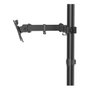 Hama 00220901 Soporte para Monitor Ajustable Negro