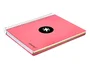 Antartik Cuaderno espiral A5 micro, 120 hojas, 100 gr, horizontal, 5 bandas, color coral