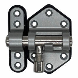 Edm Pasador reforzado base plástica 30 mm cromo mate