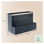 LEITZ Organizador de Escritorio de Tela con Asa, Gris Oscuro