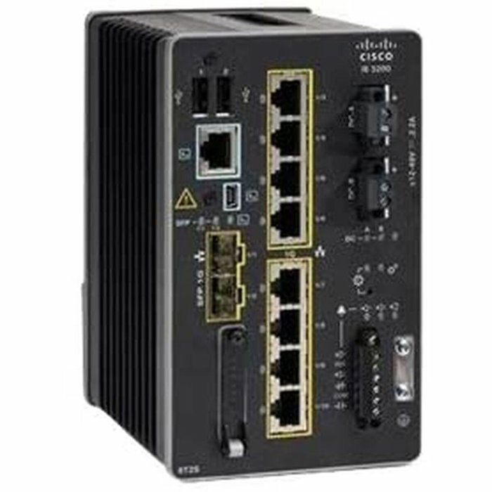 Cisco Catalyst IE3300 Rugged Series Switch Gestionado L2 8 Puertos 10G Ethernet Negro Cisco Catalyst IE3300 Rugged Series Switch Gestionado L2 8 Puertos 10G Ethernet Negro
