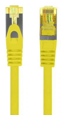 Lanberg Cable de red Cat6a S/FTP Amarillo 0,5 m PCF6A-10CU-0050-Y
