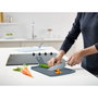 Joseph Joseph Chop2Pot Plus Set de 2 tablas de cortar azul, plegables, libres de BPA