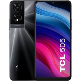 TCL 505 Smartphone 6.75" HD+ 90Hz, Cámara 50MP, 256GB, Gris