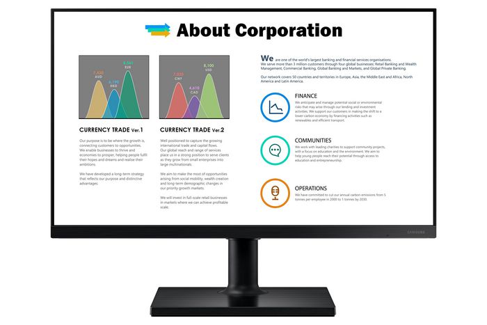 Samsung LF27T450FZU Monitor Essential 27" Full HD IPS Negro