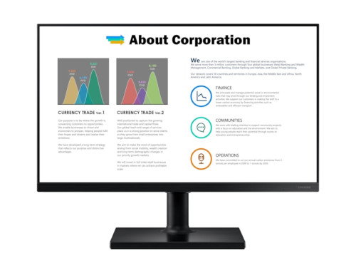 Samsung LF27T450FZU Monitor Profesional 27 pulgadas Full HD IPS