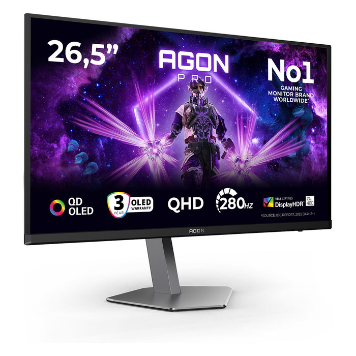 AOC AGON PRO AG276QZD2 Monitor Gaming QD-OLED 27 pulg QHD 240Hz