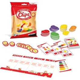 Asmodee ASM3558380135463 - Juego de Fiesta Cigomático - Bolsa de Fichas - 2 a 5 Jugadores - 8+ Años - 15 Min - Idioma Francés