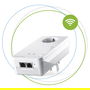 Devolo Magic 2 WiFi next Powerline Adapter, 2400 Mbps Powerline, WiFi 5 hasta 1167 Mbps, 2x Puertos LAN Gigabit, Blanco
