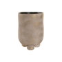 DKD Home Decor Macetero de Cerámica Marrón Claro 24x24x35 cm