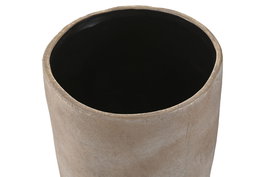 DKD Home Decor Macetero Marron Claro Ceramica 24 x 35 x 24 cm