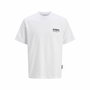 Camiseta de Manga Corta Hombre Jack & Jones Jcodynamic Dust Ss Crew Blanco 10-12 Años