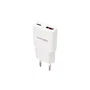Nanocable 10.10.2025 Cargador de Pared 25W con Carga Rápida PD + QC, 1 Puerto USB-C + 1 Puerto USB-A, Blanco