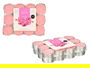 Acorde Set 24 Velas Tea Light Aromáticas Orquídea 4 Horas de Duración 15 x 3 x 11.2 cm Cera y Aluminio Rosa (Set de 24)