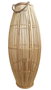 DKD Home Decor Portavelas de Bambú Marrón Claro