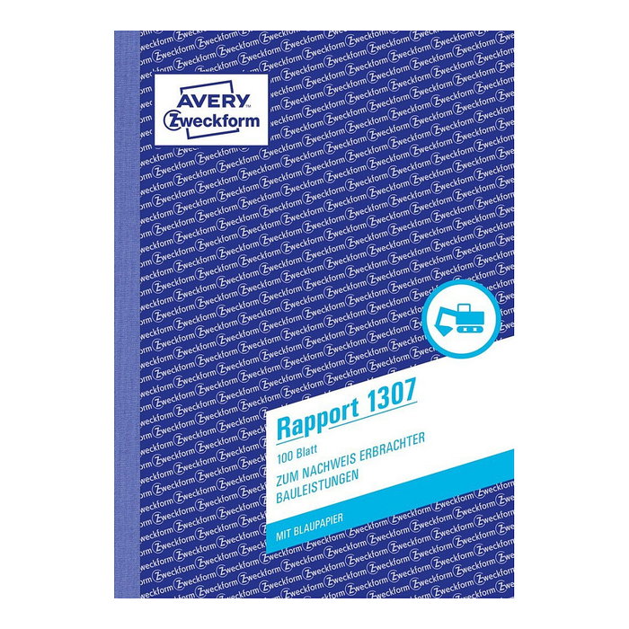 AVERY Zweckform Rapport Formularbuch 1307 AVERY Zweckform Rapport Formularbuch 1307
