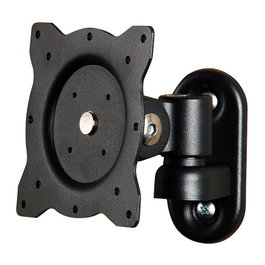ROLINE Soporte de pared para monitor 17.03.1196, 3 articulaciones, hasta 10 kg, Negro