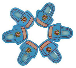 Pinzas Smart Madera Bolsos Pack De 6